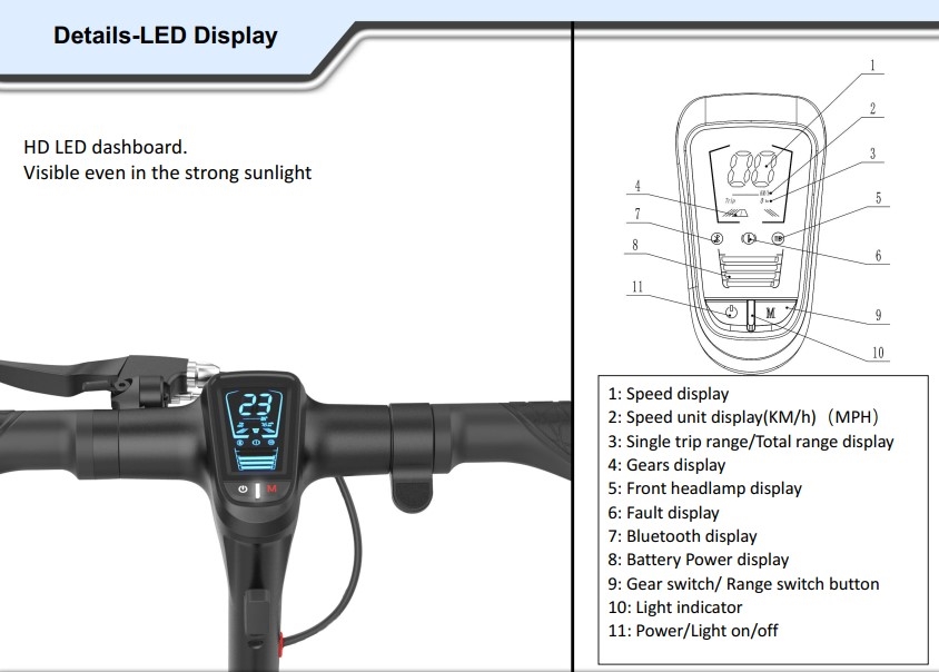 H10 ELECTRIC SCOOTER