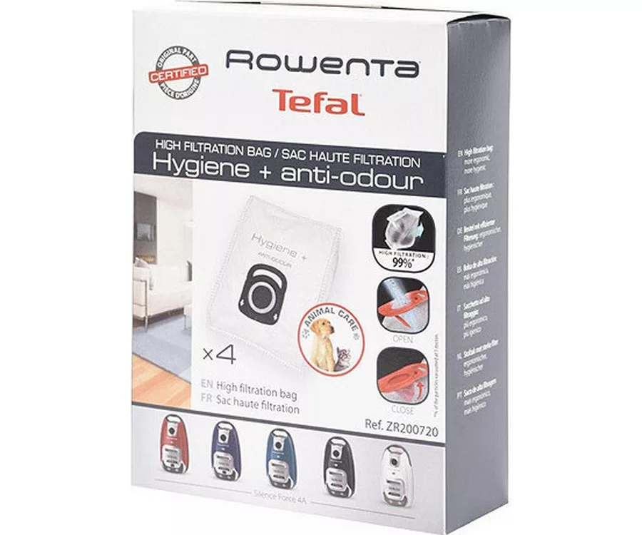 Σακούλες Σκούπας Rowenta Hygiene+ Antiodour