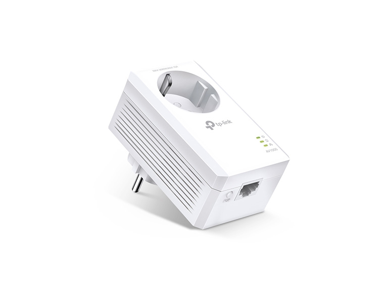 TP-LINK TL-PA7017P V4 AV1000 Gigabit Passthrough Powerline Adapter