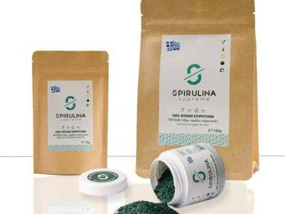 Νιφάδες Spirulina Supreme Refill 25gr