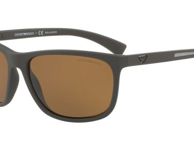 Emporio Armani BROWN RUBBER EA4078