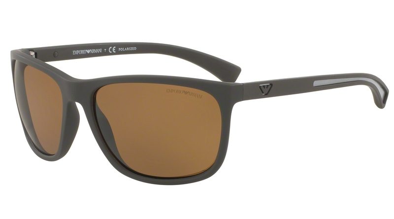 Emporio Armani BROWN RUBBER EA4078