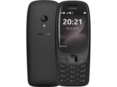 Factory Refurbished Nokia 6310 2021 Dual Sim Black (Ελληνικό Μενού)