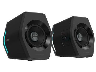 Edifier G2000 Ηχεία Υπολογιστή 2.0 16W με Bluetooth & RGB Φωτισμό Black