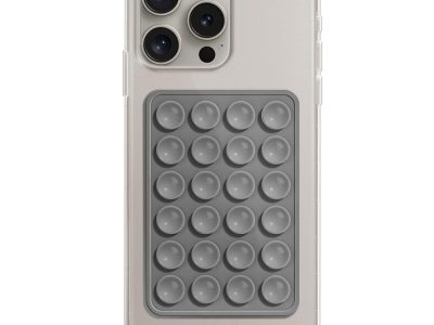 Techsuit Βάση Κινητού - Βεντούζα για Selfies Phone Holder (SM PAD) Gray
