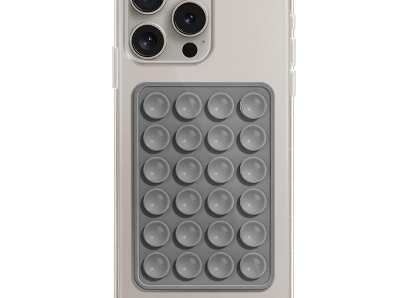 Techsuit Βάση Κινητού - Βεντούζα για Selfies Phone Holder (SM PAD) Gray