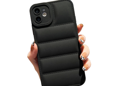 Θήκη Σιλικόνης Puffer Jacket για iPhone 11 – Black
