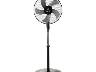 Ανεμιστήρας Σταντ Επιδαπέδιος Estia 40cm 50W 06-21504 Aeropulse Μαύρος
