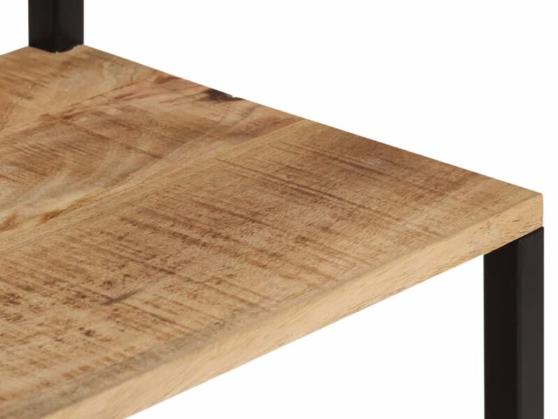 Καλόγερος Χώρο Αποθ. Παπουτσιών 68x30x182 εκ Μασίφ Ακατ. Μάνγκο