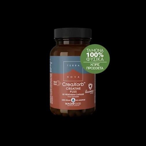 Terranova CreaXorb Creatine Plus, 50veg.caps