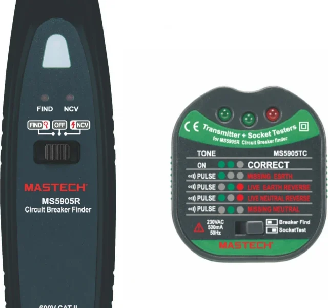 TESTER ΠΡΙΖΑΣ ΑΝΙΧΝΕΥΤΗΣ ΑΣΦΑΛΕΙΑΣ MS5905RTD MASTECH
